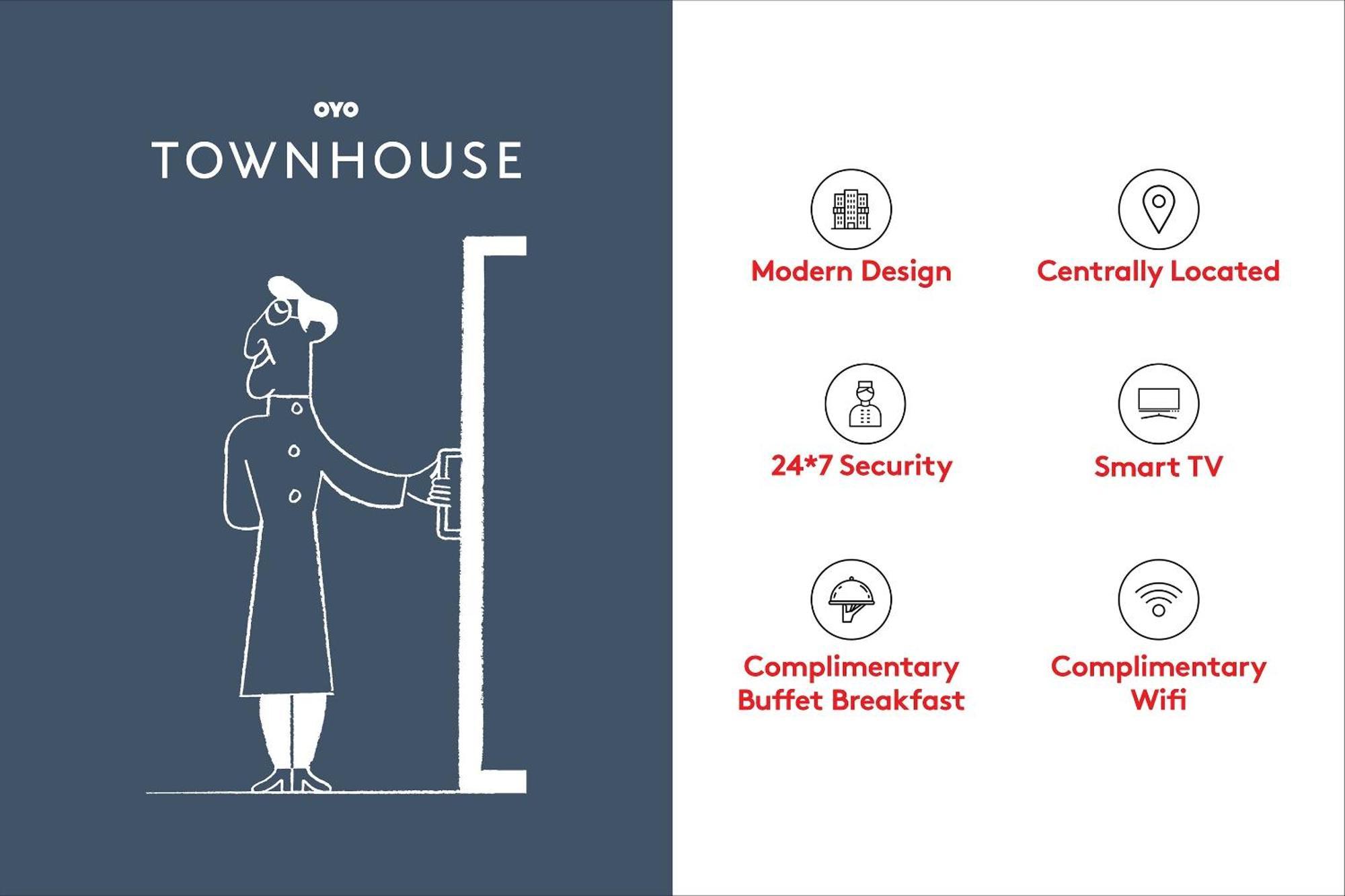 Townhouse The Premier View Near Iskcon Temple Noida 호텔 외부 사진